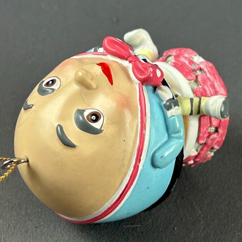 Santa's World Humpty Dumpty an der Wand Harz Weihnachtsschmuck 2,5" hoch - Bild 4 von 16