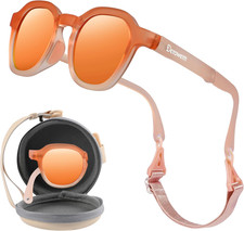 Kids Sunglasses for Boys Girls Children Polarized Sunglasses with Strap UV400 Pr