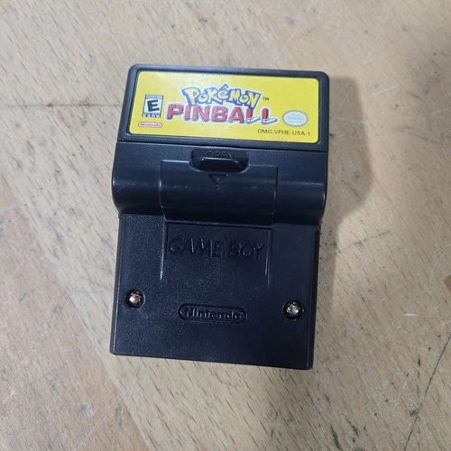 Pokémon Pinball (Nintendo Game Boy Color, 1999) New Battery Tested Working