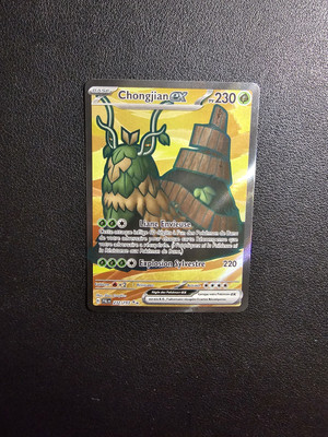 Pokemon Karte Chongjian EX Full Art 232/193 EV02 Evolution in Palea DE