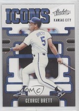 2021 Panini Absolute Icons Retail George Brett #I-14 HOF 11ng