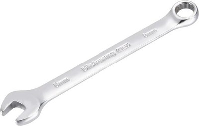 uxcell Metric 8mm 12-Point Box Open End Combination Wrench 8mm, Silver Tone 