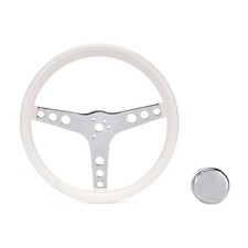 Grant GRT831W Classic Steering Wheel with Grip - White