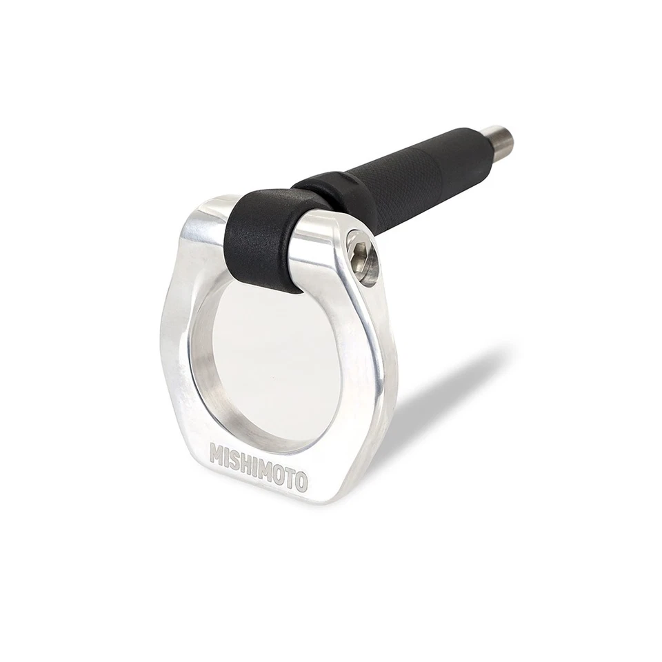 Gancho de remolque de carreras Mishimoto MMTH-WRX-01P, se adapta a Subaru WRX/STI 2002-2007, pulido Foto 2 de 3