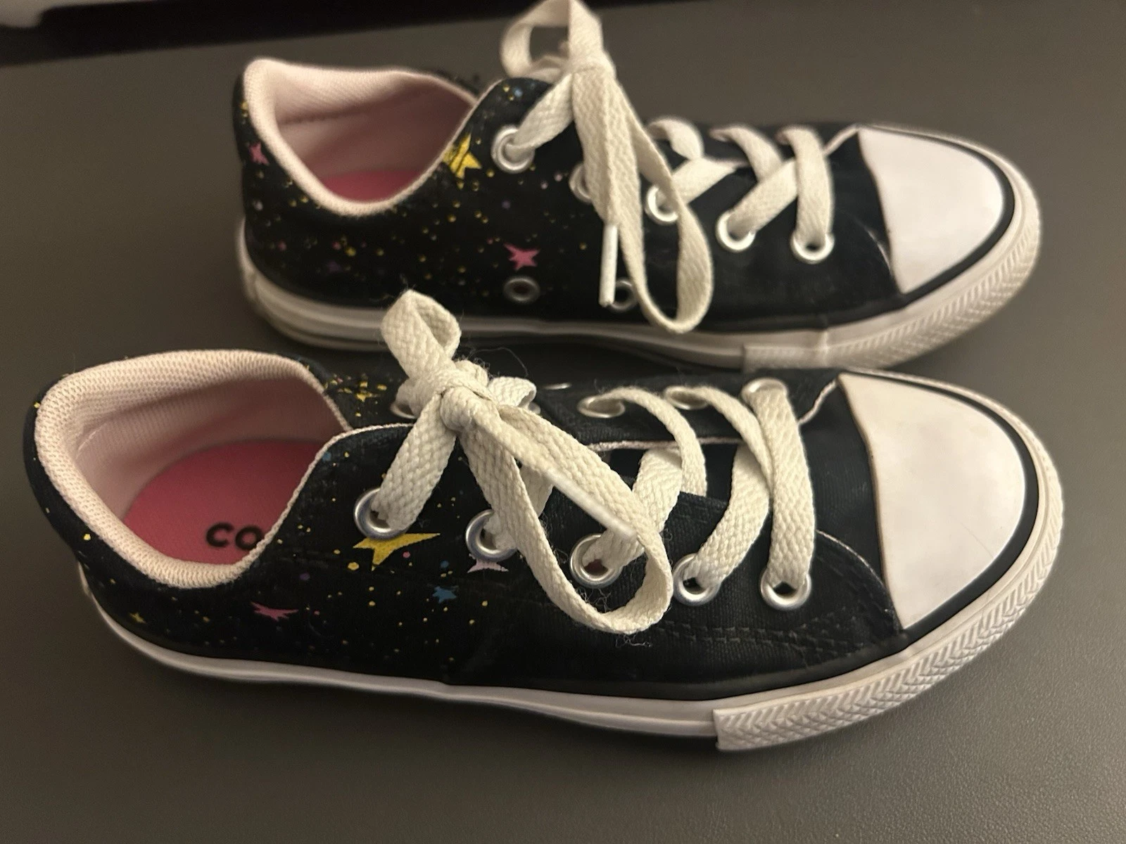 Scarpe sneakers basse Converse All Star per bambini in tela taglia 12