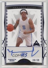 2022-23 Leaf Trinity Blue 30/30 Armando Bacot #BA-AB2 Auto 13u1