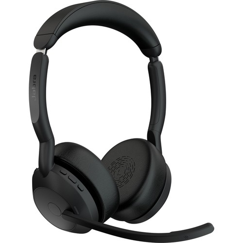 Jabra Evolve2 55 Wireless Bluetooth Headset, Stereo, Noise Canceling, Boom Mic - 第 4/15 張圖片