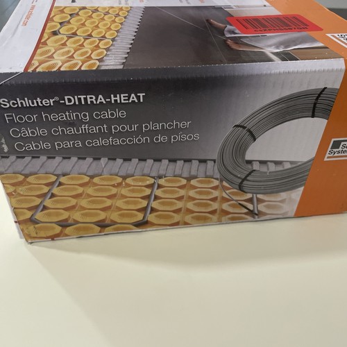 Schluter Systems Ditra Electric Radiant Floor Heating Cable 85.3 DHEHK24085 240V - Picture 8 of 9