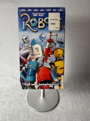 Robots 2005 VHS NWT New Factory Sealed, Family Movies RARE, Robin