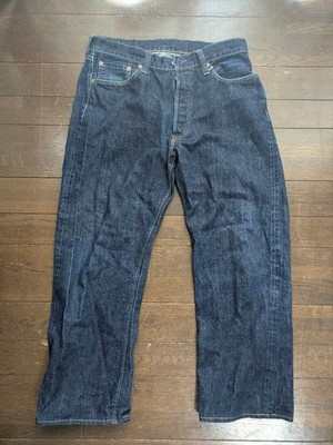 シュガーケーン 1947 W32 14,25oz Sugar Cane W32 Lot 1947 14.25oz Selvedge Straight Denim Jeans Blue