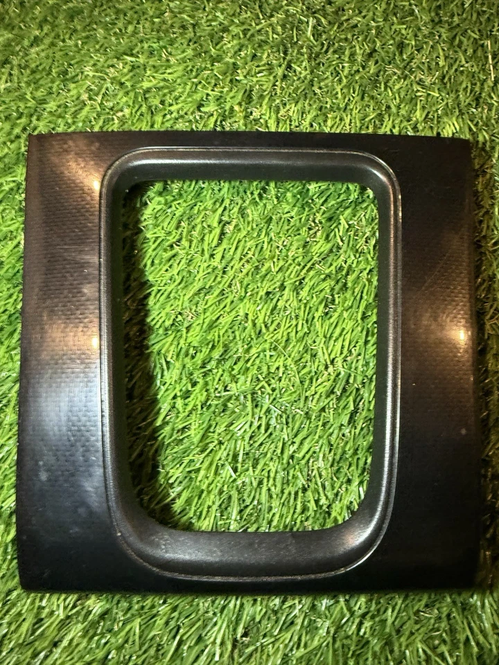 Bisel de ajuste de palanca de cambios Honda Accord 2003-2007 fibra de carbono OEM Foto 2 de 4