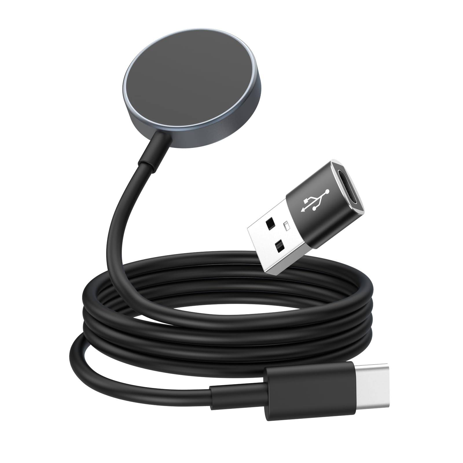Dock magnétique Samsung Galaxy Watch pour charger sur ordinateur portable en USB-C