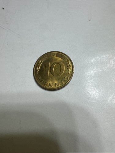 1991 10 pfennig Germany Coin, Sold as is - Picture 17 of 20