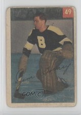 1954-55 Parkhurst Jim Henry (Text Back) #49 0a4