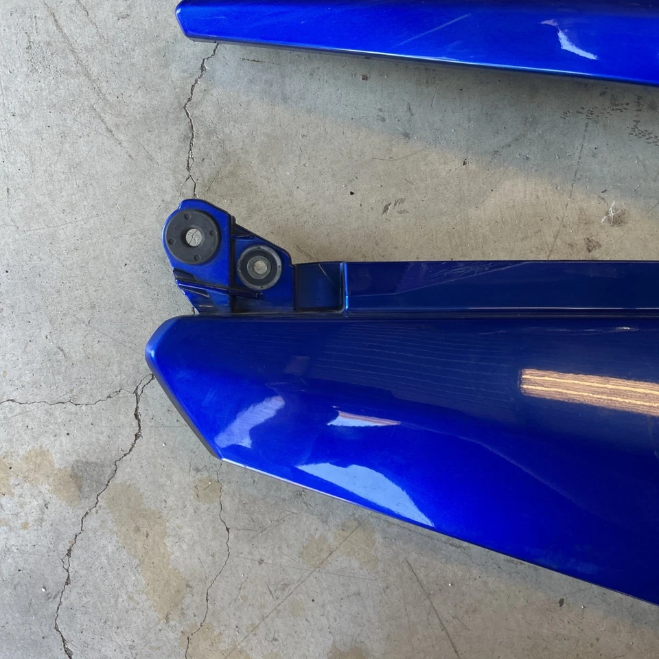 2004 - 2011 Suzuki Vstrom 650 capas de carenagens esquerda e direita azul DL650 V-Strom - Imagem 2 de 4