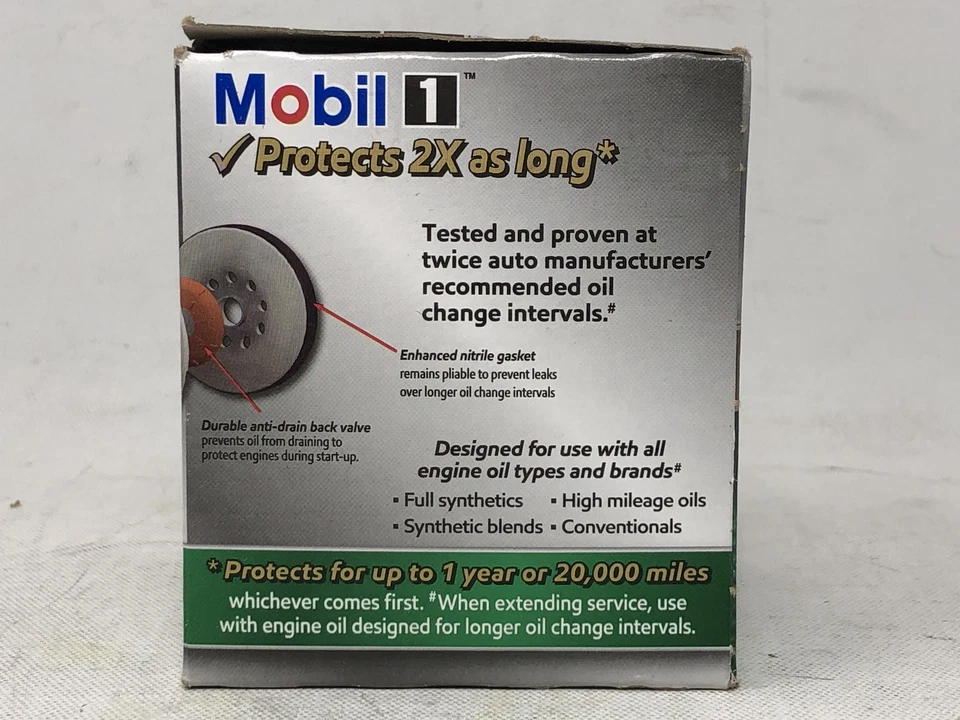 Mobil 1 Oil Filter M1-102A - Extended Performance and High Capacity - Image 3 of 4