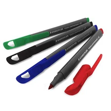 Staedtler Triplus Permanent Marker - 1-2mm Pointed Tip - Single - Four Colours