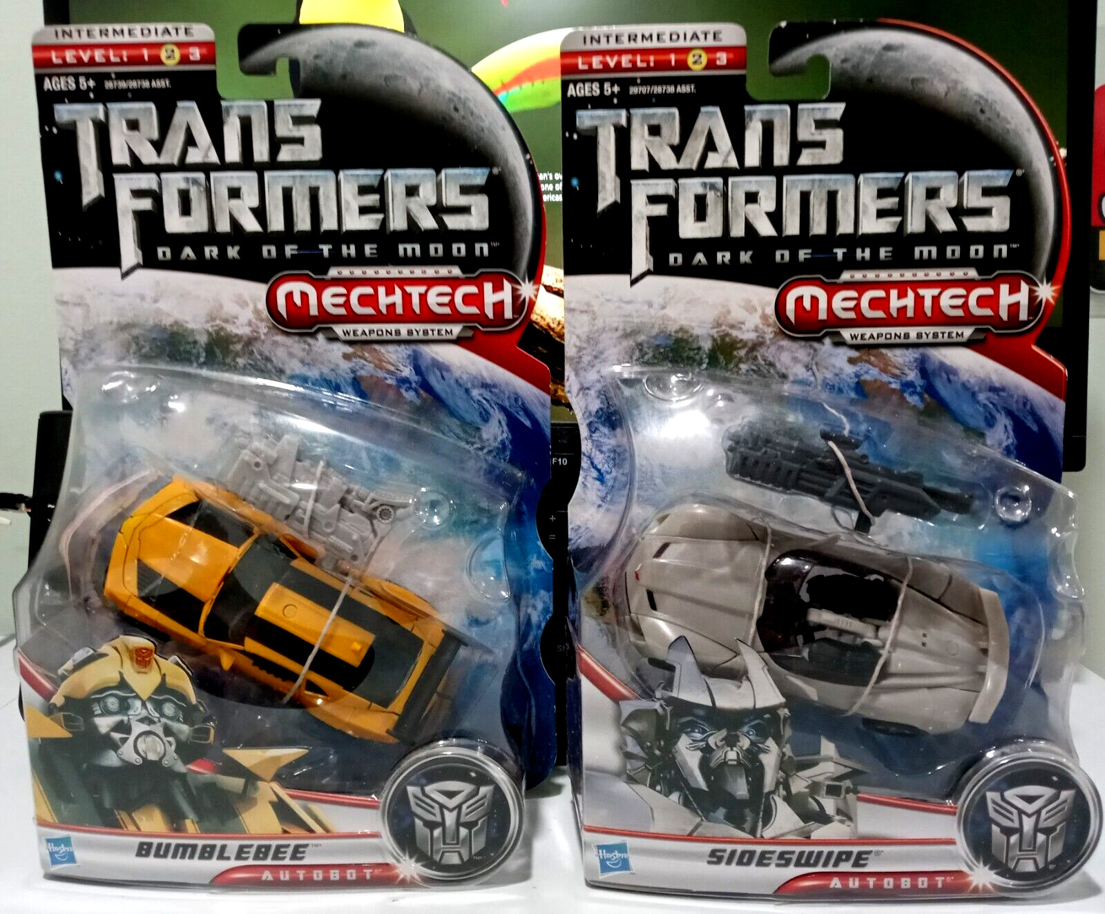 Transformers MechTech DOTM Sideswipe StingrayConcept Bumblebee Bundle NEW SEALED