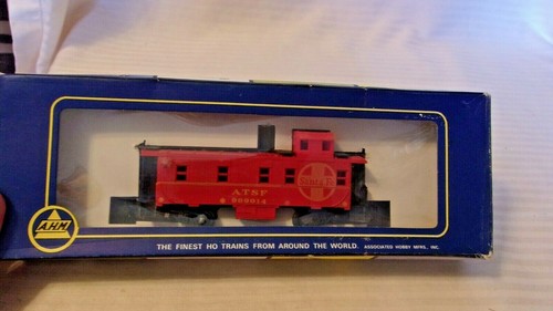 Caboose Santa Fe escala HO AHM 35', rojo, #999014, nuevo en caja | Zustand: New