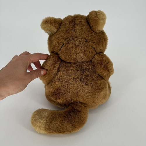 Costume vestito vintage Garfield UFS gatto peluche cartone animato striscia orso grizzly marrone - Foto 3 di 8