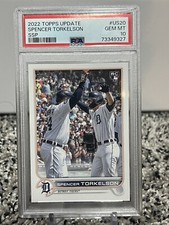 2022 Topps Update SSP Spencer Torkelson RC PSA 10 Detroit Tigers Rookie Card