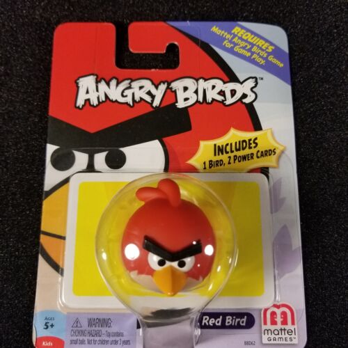 Angry Birds RED BIRD Figure 2 Power Cards Game Extra Replacement Part Mattel