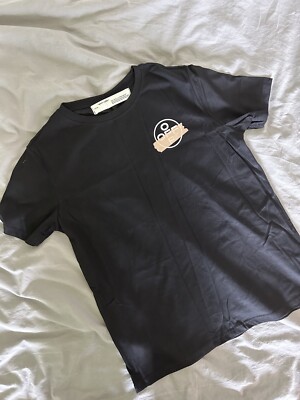 OFF-WHITE Oversized Tape Arrows T-shirt Black