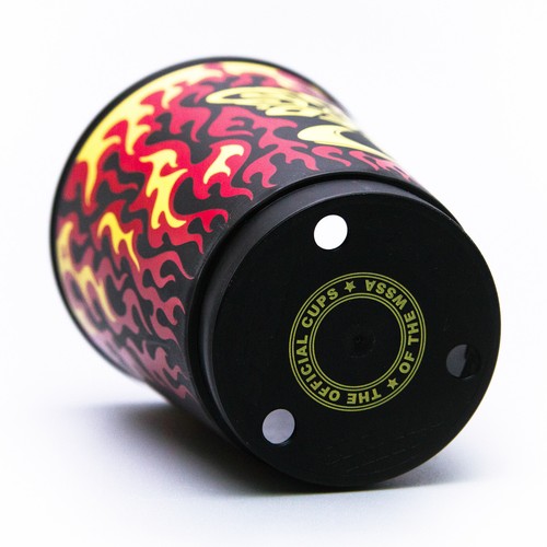 Tazas Speed Stacks BLACK FLAMES | Juego completo de 12 | WSSA oficial | ¡Envío y devolución gratuitos! - Imagen 7 de 15