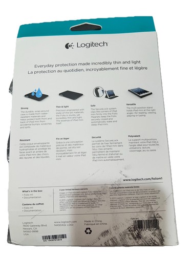 Logitech Folio Protective Case for iPad Mini - Picture 8 of 8