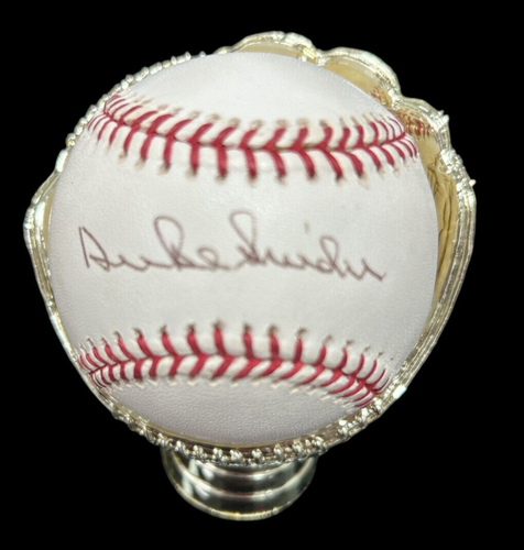 SNIDER ERSKINE BRANCA Hand Signed Auto Baseball JSA COA free holder WM - Picture 6 of 6