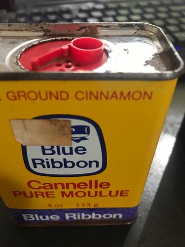 Latas de especias vintage Blue Ribbon (lote de 3) latas - Imagen 4 de 13