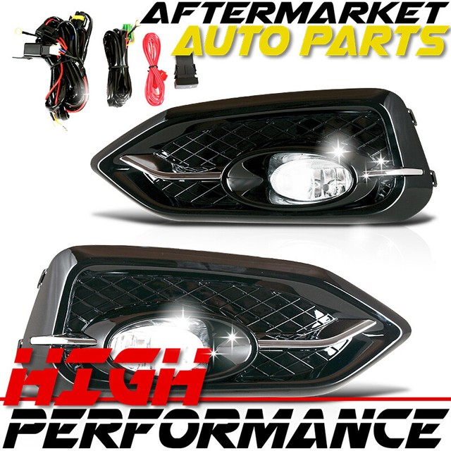 For 20142015 Honda Civic Fog Light(Wiring Kit Included) Clear eBay