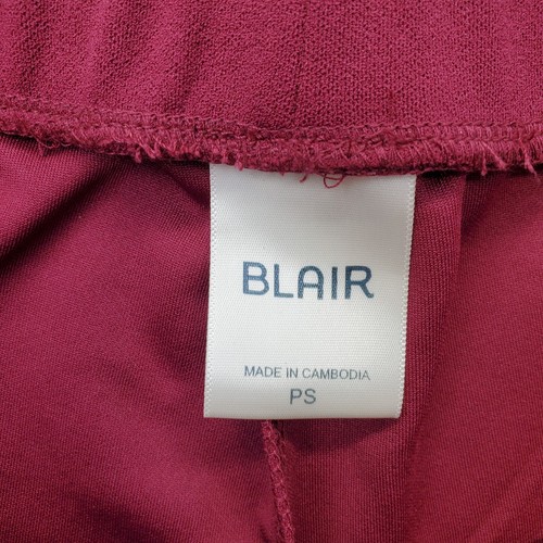 Blair Trouser Pants Women Petite Small Pink Pockets Elastic Waist Preppy Pull On - Picture 10 of 12