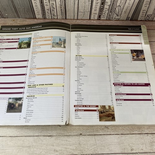 Grand Theft Auto San Andreas GTA Official Strategy Guide Game Book By Bradygames - Picture 6 of 8