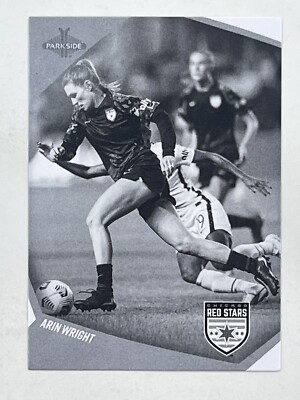Arin Wright 2022 Parkside NWSL Black & White #164 Red Stars Trading Card