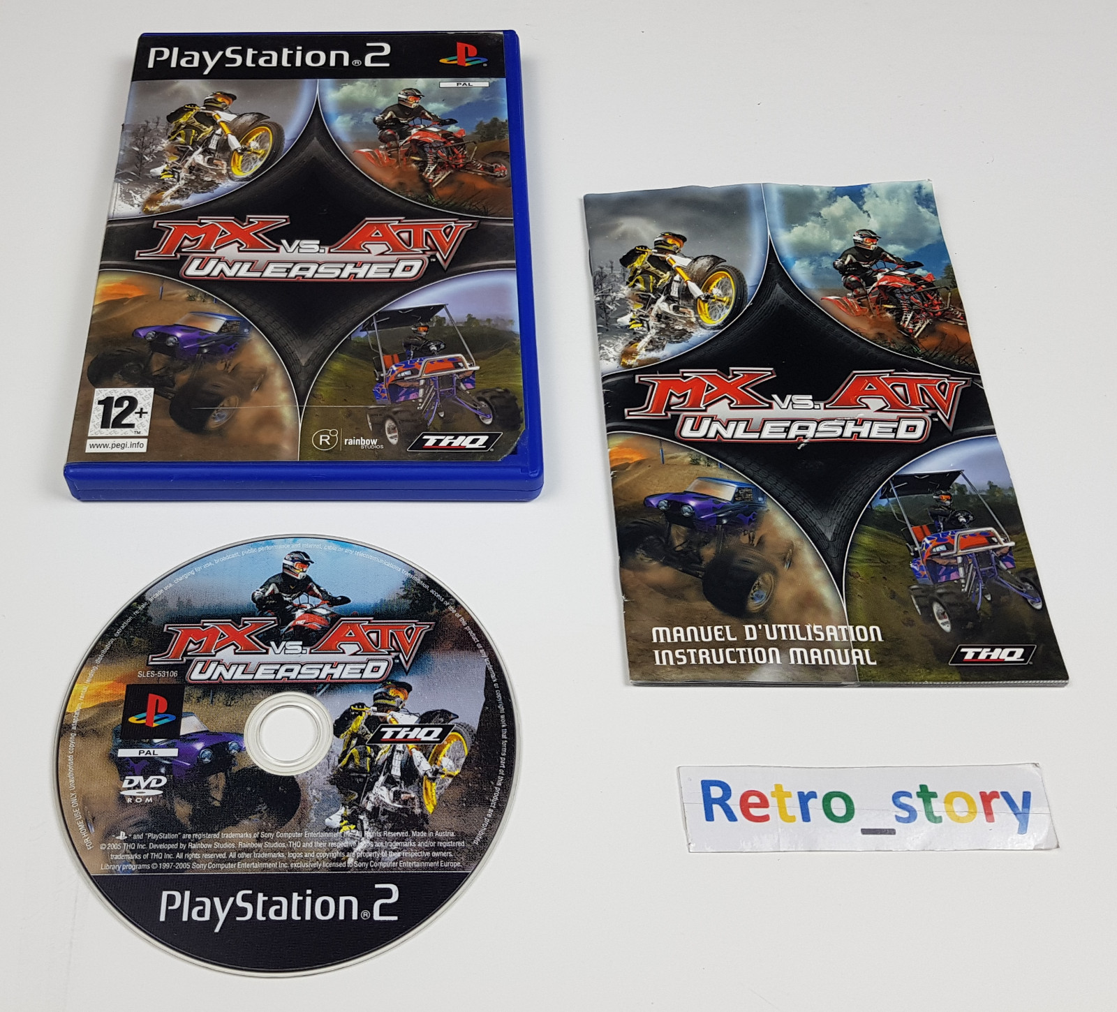 PS2 MX vs ATV Unleashed PAL