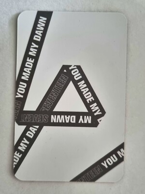 seventeen YOU MADE MY DAWN サインCD SEVENTEEN 6th Mini Album You Made My Dawn Official Photocard