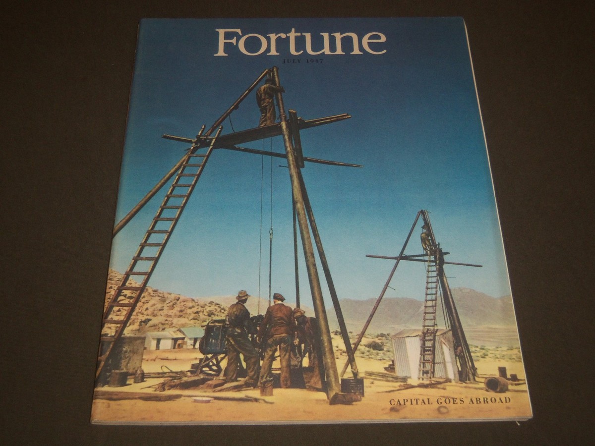 1947 JULY FORTUNE MAGAZINE - GREAT COVER & ADS - F 200 | eBay