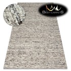 NATURAL Double-sided WOOL Rugs NEPAL natural grey flat-weave Best Quality