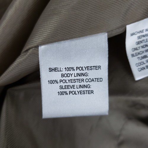 Joseph & Feiss Jacket Mens 3XLT Khaki Lined Harrington Full Zip XXXL Tall - Picture 13 of 13