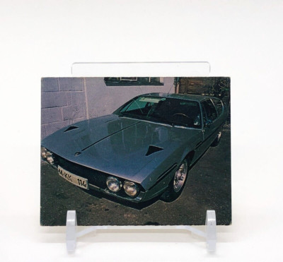 Lamborghini Espada 400GT Old vintage Car Card Japanese Rare