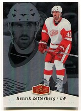 2006-07 Flair Showcase Legacy Collection HENRIK ZETTERBERG Rare Parallel SP /100
