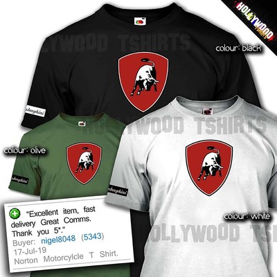 Lamborghini Hoodie /& T shirt Set Petrolhead Mens Gift Idea Retro Lambo Logo