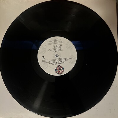 Atlantic Starr – All In The Name Of Love LP 1987 Warner Bros