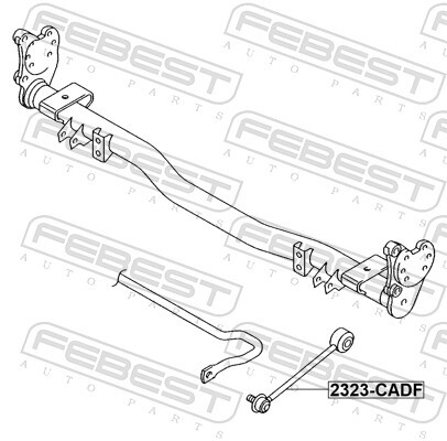 FEBEST 2323-CADF Stange/Strebe, Stabilisator für VW - Bild 2 von 2