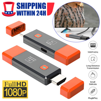 NEW 1080P Full HD Wireless HDMI Extender HDTV Wireless Transmitter & Receiver