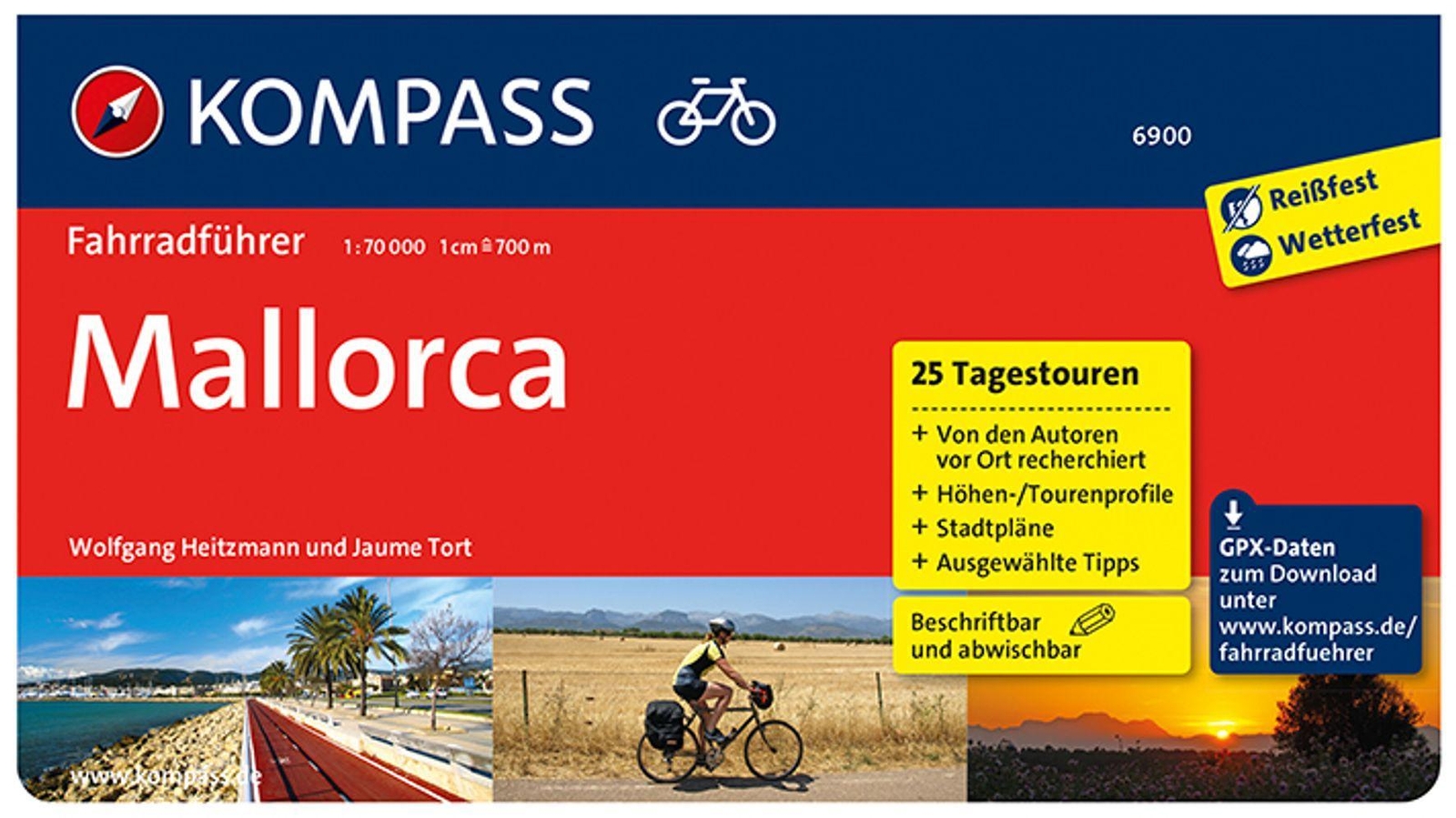 Thumbnail - Kompass Fahrradführer Mallorca Wolfgang Heitzmann