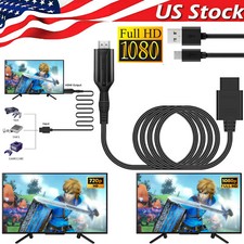 HD1080P N64 To HDMI-Compatible Converter HD Link Cable For N64/GameCube/SNES
