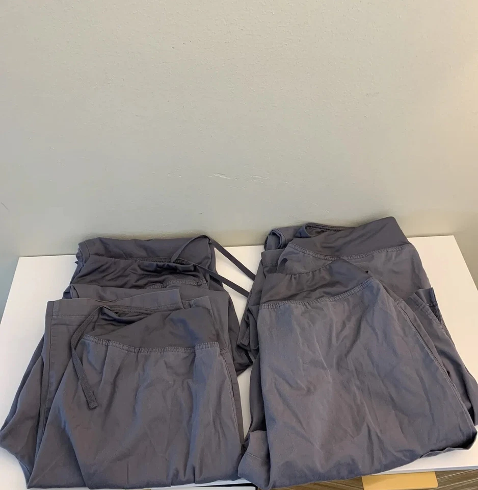 Lote de 4 Pantalones Exfoliantes Allure by White Cross Para Mujer Gris Cintura Elástica Carga M Foto 2 de 4