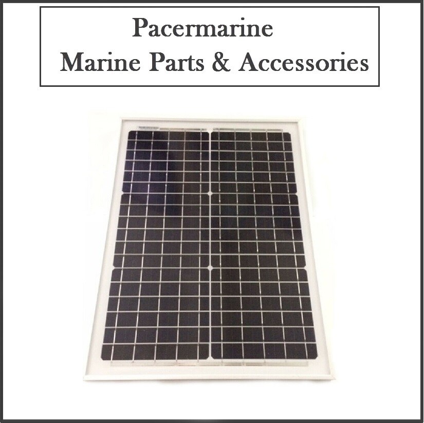 Solar Panel Sea Power 12v 30W Monocrystalline Car Boat Caravan Rv